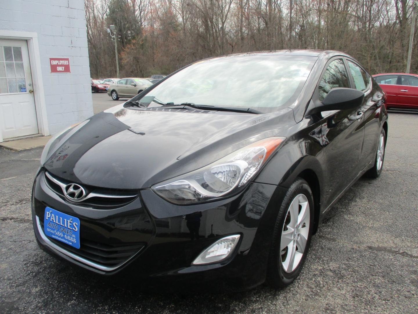 2013 BLACK Hyundai Elantra (5NPDH4AE3DH) with an 1.8L L4 DOHC 16V engine, AUTOMATIC transmission, located at 540a Delsea Drive, Sewell, NJ, 08080, (856) 589-6888, 39.752560, -75.111206 - Photo#0